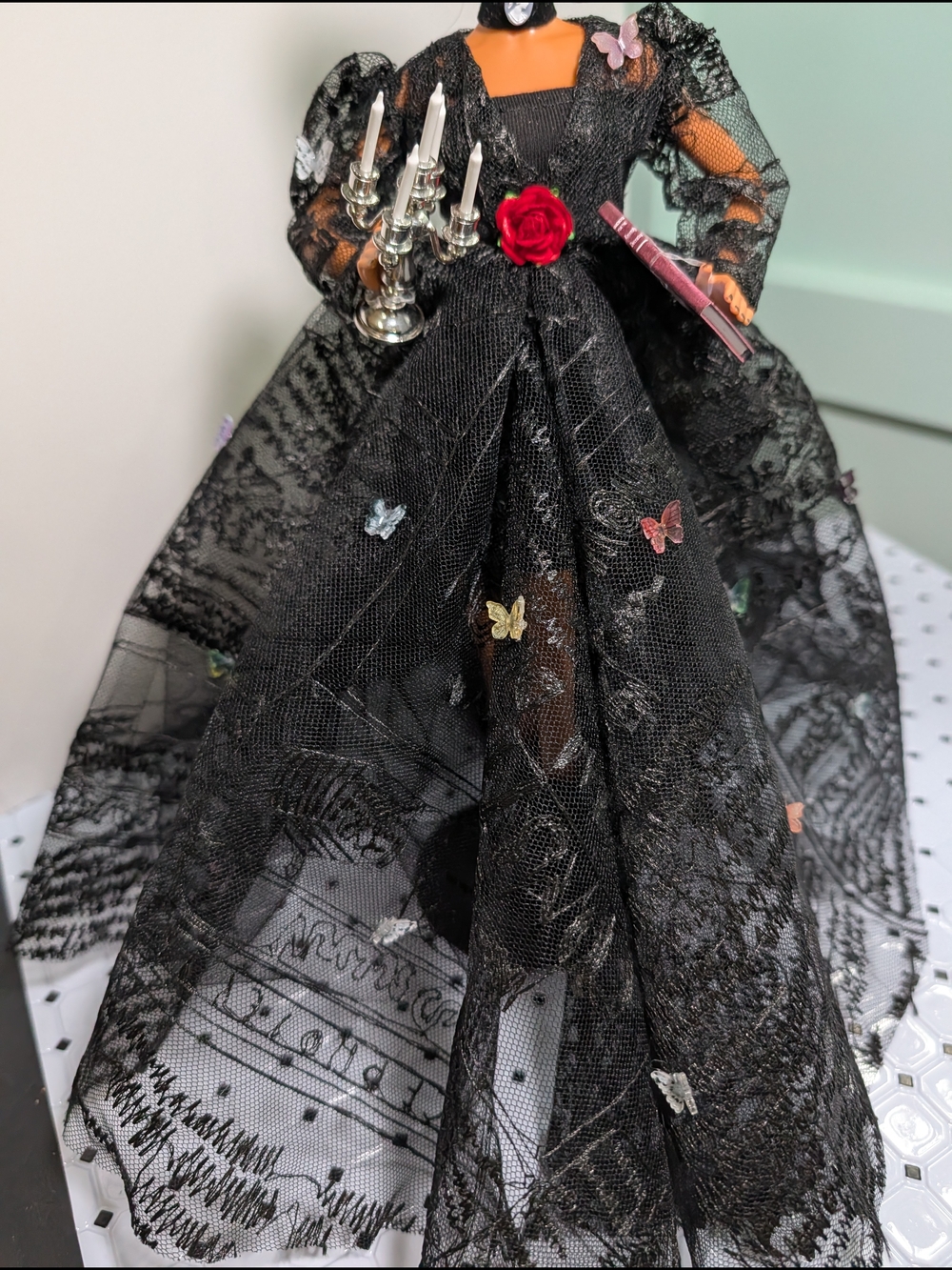 2020 Day Of The Dead Barbie Custom Restyle OOAK - Picture 4 of 12